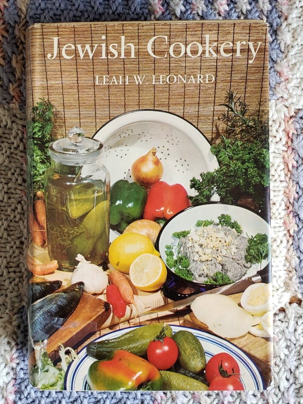 Jewish Cookery by Leah W. Leonard classic cookbook attractive copy
